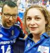 Domenico Roberto e Katia Grosso a Newcastle