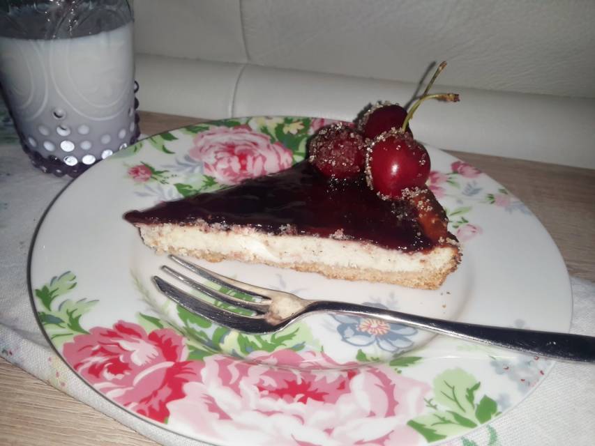 Cheesecake alle ciliegie