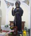 L&#039;icona del Santo paolano con la reliquia giunta da Paola