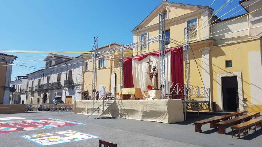 La festa del Corpus Domini Diocesano a Spezzano Albanese