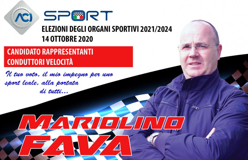 Elezioni Organi sportivi Aci Sport. Mariolino Fava in corsa per rappresentare i piloti