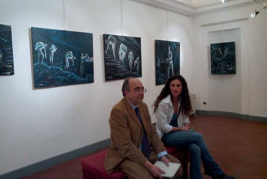 La mostra di Senise riscuote successo a Roma