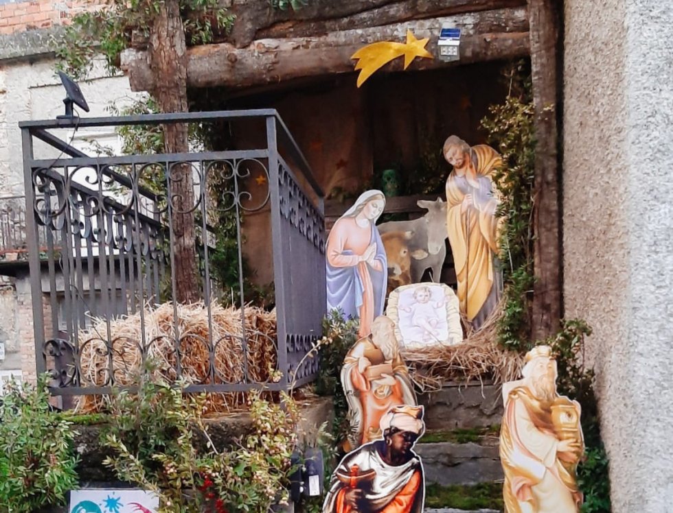 A S.Maria le Grotte il presepe segno di speranza realizzato da &quot;Iride&quot;