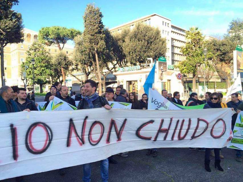 Sit-in al Csm per chieder la verità sulla chiusura del tribunale di Rossano