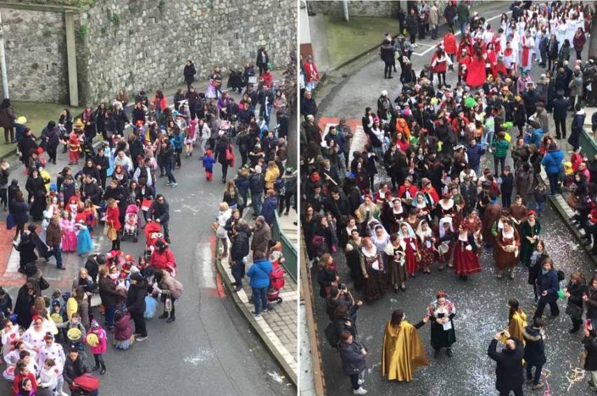 A Luzzi il Carnevale riporta in vita tradizioni e musiche in mezzo ai colori delle maschere