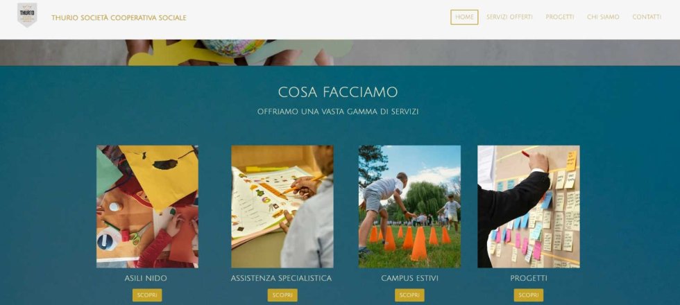 Nasce il sito della cooperativa sociale “Thurio”