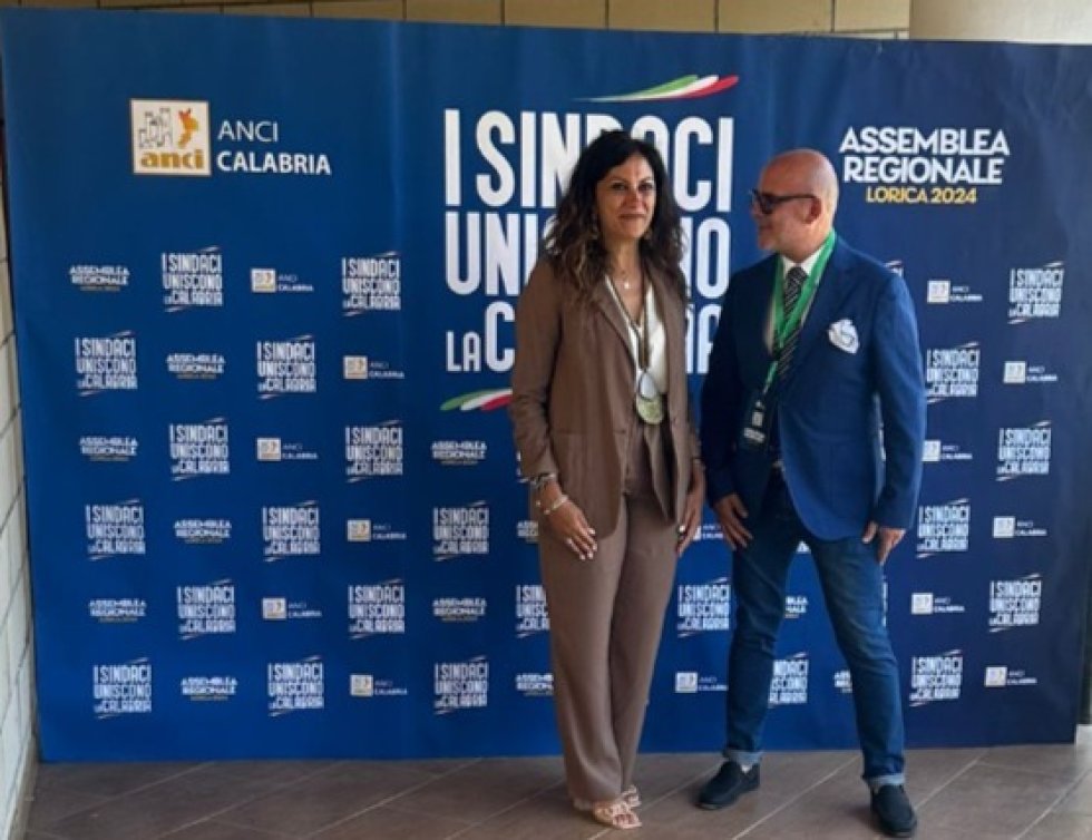 Francesco Cannataro con la presidente Succurro 