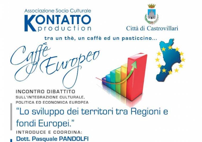 Caffé europeo. A Castrovillari si discute di politiche economiche comunitarie