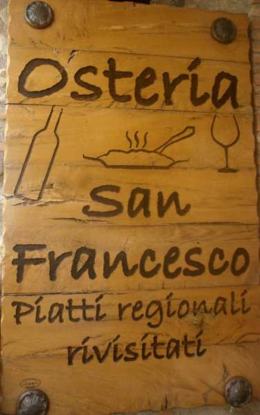 Osteria San Francesco ad Altomonte (CS)
