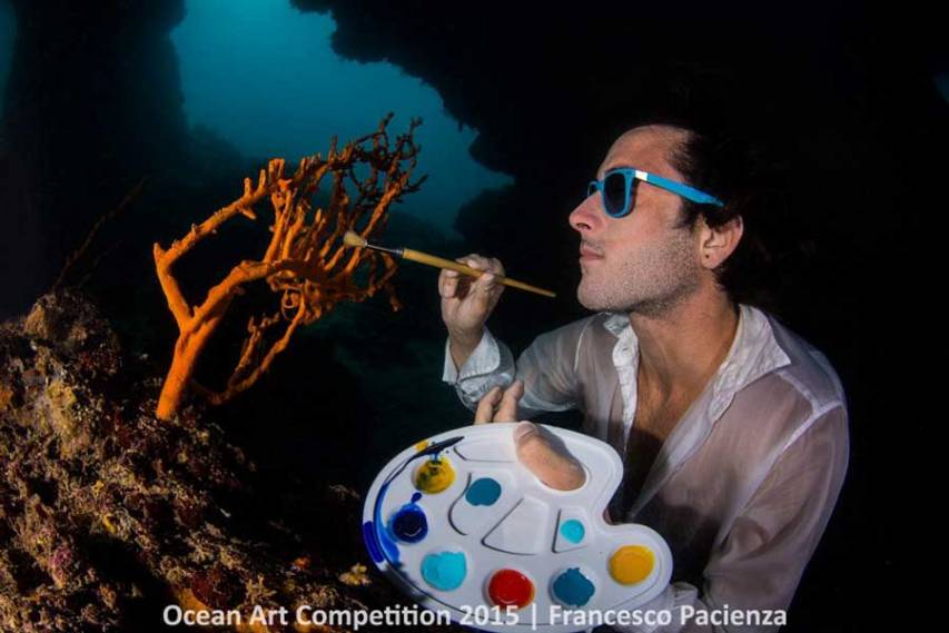 La foto premiata all'Ocean Art 2015