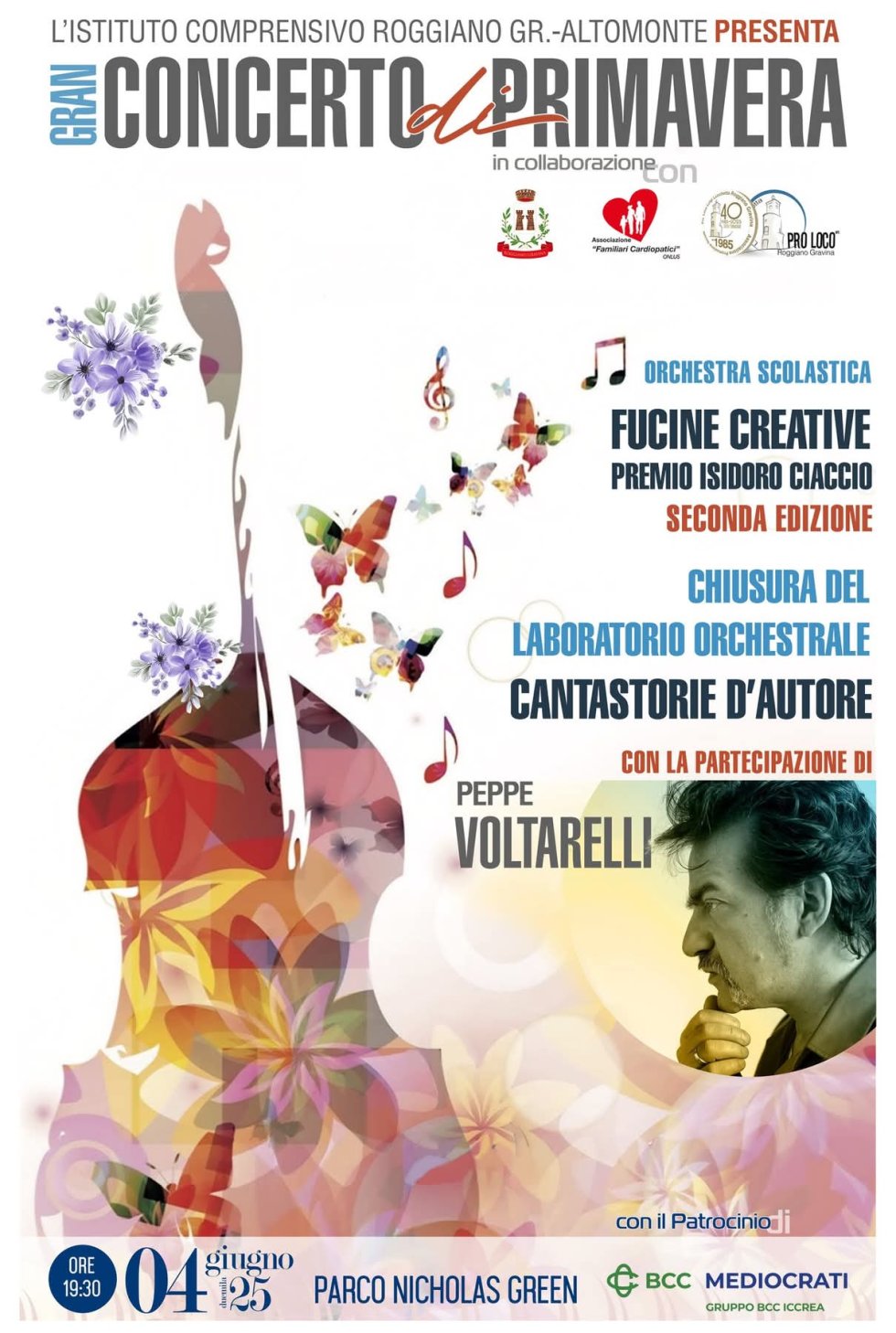 La locandina dell'evento