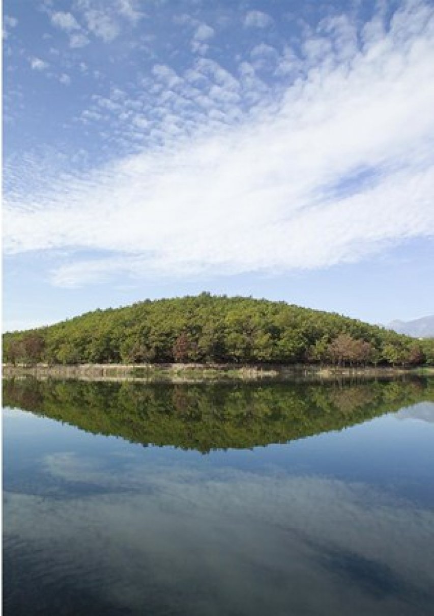 Il lago Farneto ad Altomonte