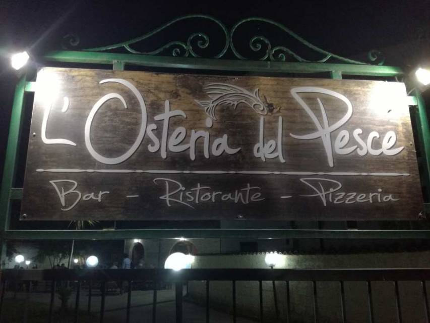 L&#039;Osteria del pesce a Torano