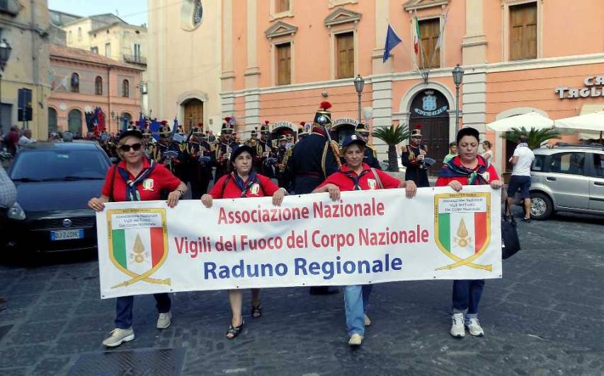 Secondo raduno regionale dell&#039;Associazione Vigili del Fuoco