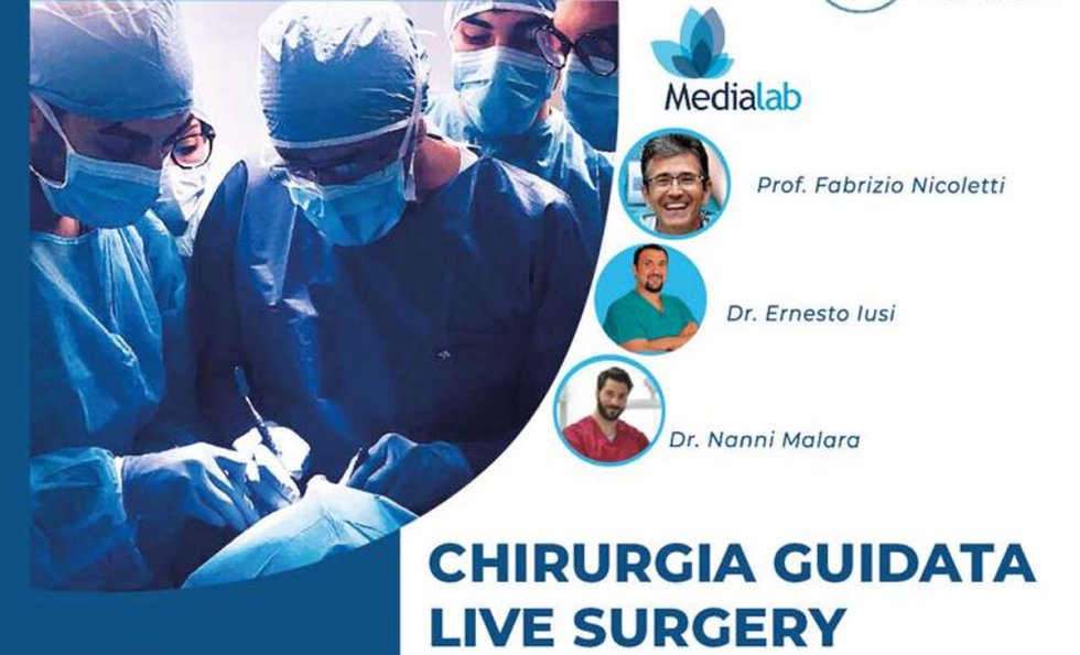 Sabato a Spezzano il primo corso di chirurgia guidata live surgery