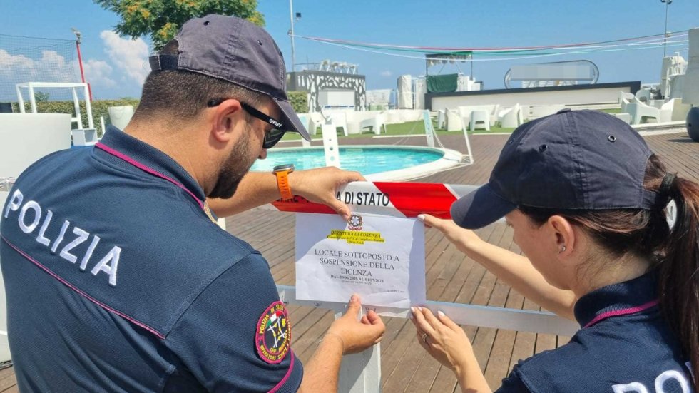 Sospesa la licenza di un’attività a Corigliano-Rossano