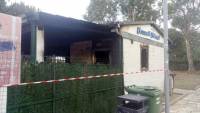 Incendio distrugge lido a Villapiana