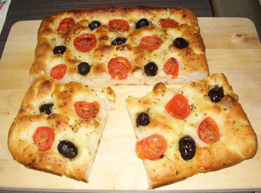 Focaccia tipo pugliese