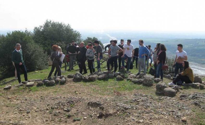 I ragazzi dell&#039;Itg di Corigliano in visita al Museo