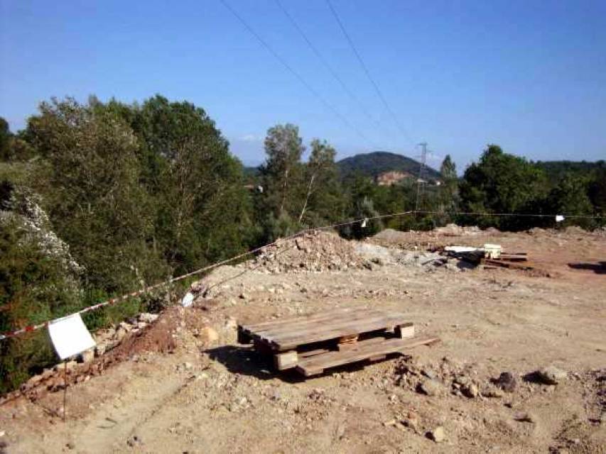 L'area oggeto del sequestro
