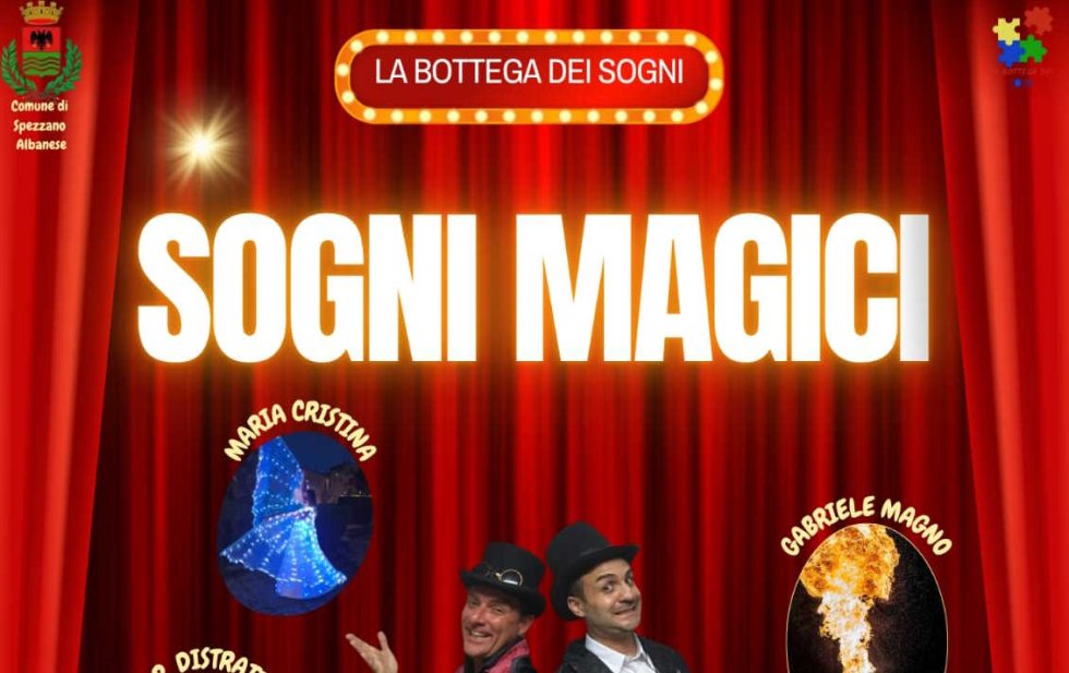 “Sogni Magici” in scena con La Bottega dei Sogni