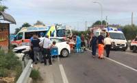 Incidente sulla Ss106 a Rossano, coinvolte due famiglie con bambini