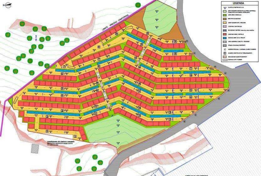 Nuovi cimiteri: servono progetti innovativi. Ma a Luzzi è tutta un’altra storia…