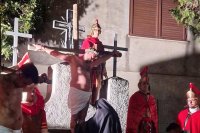 Celebrata la Via Crucis vivente a San Lorenzo del Vallo