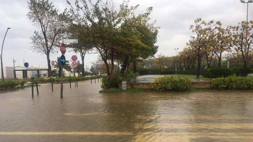 Piogge abbondanti a Rossano, allagamenti ovunque. Torna la paura