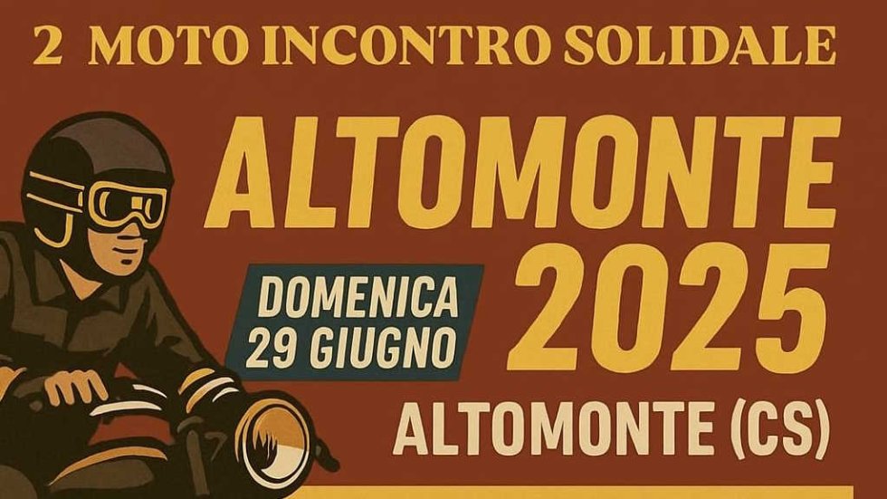 Altomonte si prepara al "2° Motoincontro Solidale"
