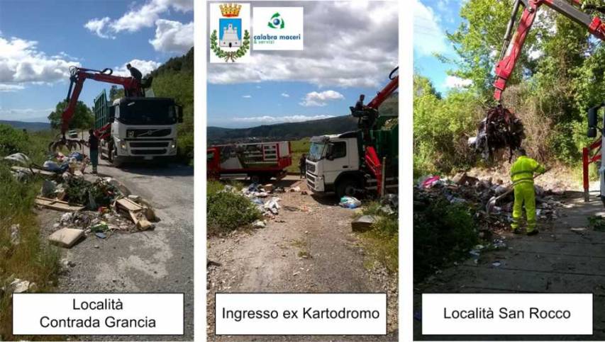 Bonificate tre discariche a Castrovillari