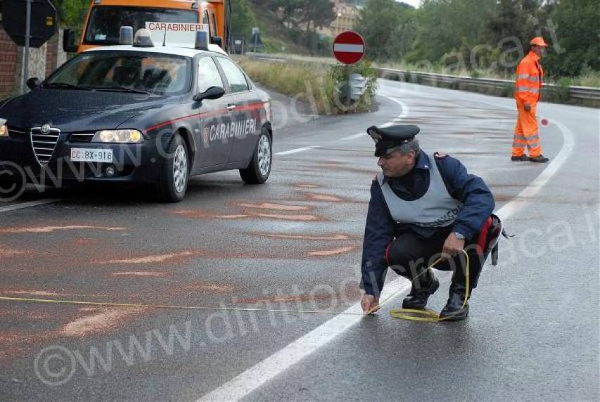 Brutto incidente sulla Ss283, un giovane perde un braccio