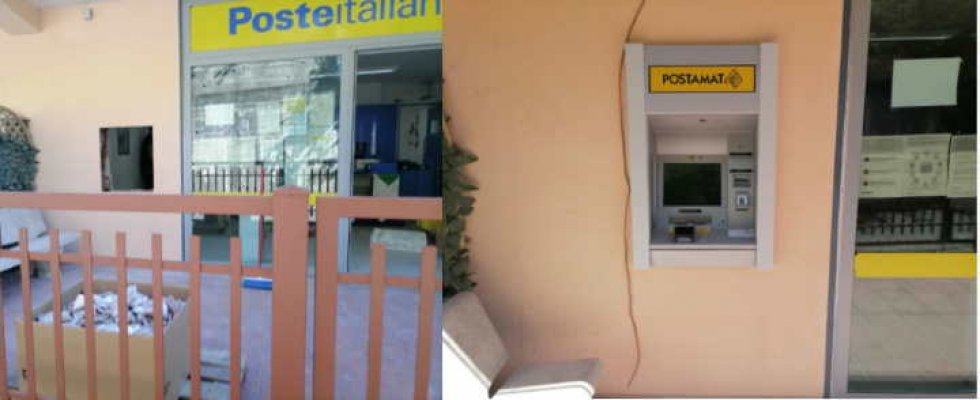 I lavori "prima e dopo" del nuovo ATM Postamat