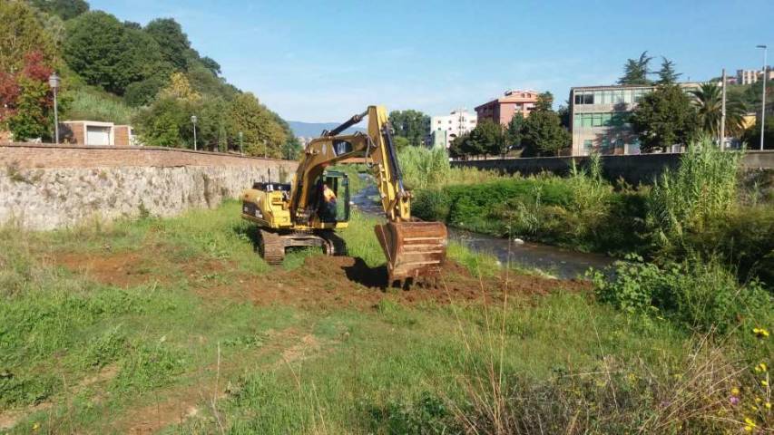 Provincia a lavoro per la bonifica dei fiumi e messa in sicurezza