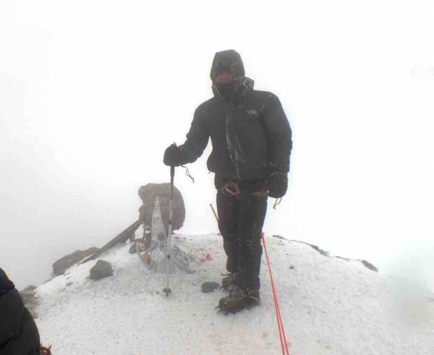 “Ho scalato un sogno”: parla Nicola Zaccato sulla cima del Monte Elbrus a 5642 mt. slm.